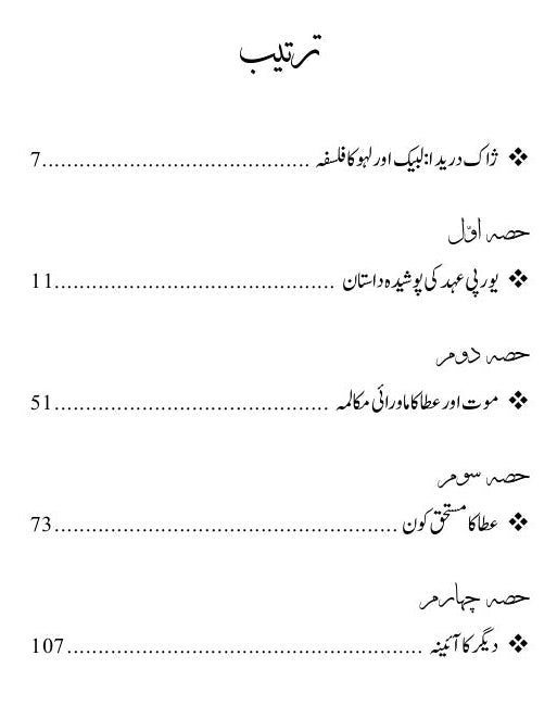 Armaghan-e-Marg ارمغان مرگ The Gift of Death Jacques Derrida