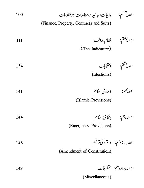 Glossary Constitution Of Pakistan Dr. Khuram Shahzad آئین پاکستان کی فرہنگ