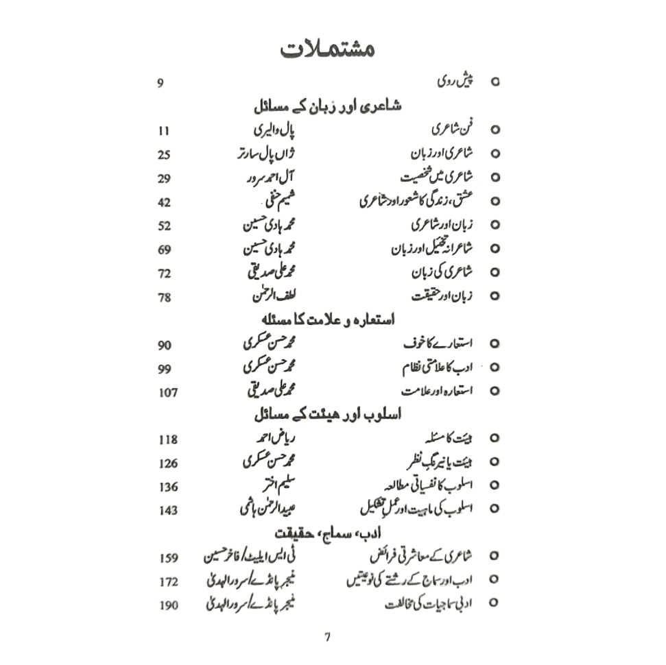 تنقیدکی جمالیات  | دس کتب کا سیٹ | Tanqid Ki Jumaliyat Atiq Ullah
