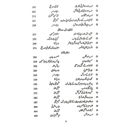 تنقیدکی جمالیات  | دس کتب کا سیٹ | Tanqid Ki Jumaliyat Atiq Ullah