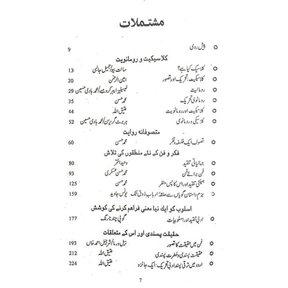 تنقیدکی جمالیات  | دس کتب کا سیٹ | Tanqid Ki Jumaliyat Atiq Ullah