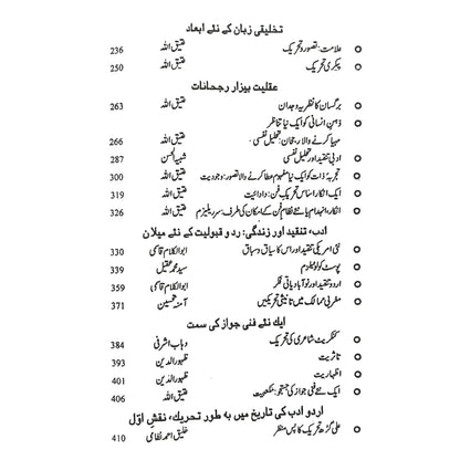 تنقیدکی جمالیات تصورات | Tanqid Ki Jumaliyat Atiq Ullah