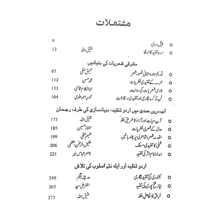 مشرقی شعریات اور اردو تنقید کا ارتقا | تنقیدکی جمالیات | Tanqid Ki Jumaliyat Atiq Ullah