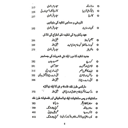 تنقیدکی جمالیات  | دس کتب کا سیٹ | Tanqid Ki Jumaliyat Atiq Ullah